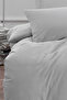 Double Fresh Color Irene Gray Duvet Cover Set - 100% Natural Cotton - 3