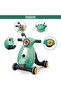 Multifunctional Baby Walker wt Light & Music, Fun & Learning Toy-Green - 3