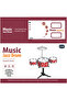 Kids Drum Set Musical Instrument-Blue - 4