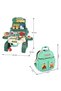 Role Play Shopkeeper/Supermarket Toy Set School Bag (36 Pcs)-Green, 3-In-1 Mode - 5