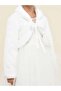 Girl's Soft Plush Textured Stylish Fur Bolero - 6