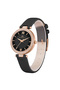 Kenneth Scott K23539-RLBB Women Analog Display Watch & Polyurethane Strap Black - 2