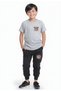 Baseball Printed Boy's Double Pocket Bottom-Top Set
