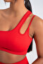 Single Shoulder Ultra Flexible Sports Bra - 2
