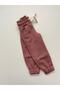 Girls Boys High Waist Organic Cotton Elastic Inside Raster Winter Sweatpants - 4