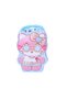 Cool Cat Metal Piggy Bank with Bag and Lock, Blue, 16X12-