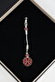 Trabzon Handwork Hand Knitted Kazaz Red White Imame Tassel - 2