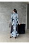 Atlas Fabric Dress (Belt Included) - 4