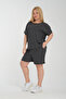 Large Size Waist Elastic Spinning Fabric Shorts A053-1 - 7