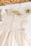 Laced Bow Summer Muslin Baby Girl Dress Baby Jumpsuit - 3