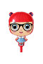 🎀   Girl Red Foil Balloon – Cute and Stylish! 🎈