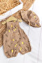 Frilly Hat Summer Muslin Baby Girl Jumpsuit