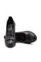 Women's Heeled Leather Shoes Black 2312502Y - 5