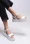 Atheviel Women's Sandals 001271 White Skin - 3