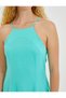 Rochie Mini Decolteu Halter Amestec de in - 5