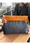 Bahram Petite - Chain, Wooden Fabric Bag, Clutch, Handbag, Shoulder Bag - 5