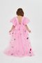 Pink Floral Girl's Evening Dress - 7