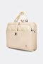 Women's Briefcase Laptop Bag Quilted Ecru - 3