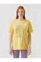Women's Yellow T-Shirt 2YAL18663IK - 3