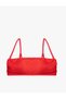 Strapless Textured Bikini Top - Detachable Strap - 6