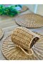 Countertop Wicker Spoon Holder Flower Pot Organizer Wicker Spoon Holder Bamboo Spoon Holder Wooden Spoon Holder - 4