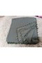 Handmade Blackberry Embroidered, Beaded Writing, Cheesecloth, Scarf, Yemeni, Mevlüt Cover with 4 Embroidered Sides - 3