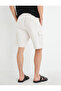 Cargo Pocket Shorts Cotton Waist Tied - 4