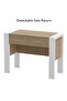 Moderno A01 L-Shaped Workstation Executive Desk with 2 Drawers for Office-Light Imperia - 8