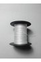 0.8 mm 50 Meters Rosary Cord White Color Polyester Cord - 4
