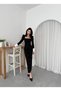 Square Neck Pearl Detail Premium Long Pencil Dress - 5