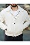 Unisex Premium New Season Velvet Oversize Seasonal Bomber Lined Jacket - 4