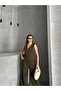 Butterfly Button Detailed Lined Vest and Trousers Double Set - 4