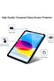 2 Pack Tempered Glass Screen Protector for iPad 10th Gen 10.9 (A2696/A2757/A2777) - 2
