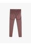 High Waist Sports Leggings Seamless Knitted Fabric Textured Slim Fit - 2