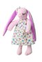 Imported Fabric Cute Rabbit Plush Toy with Long Ears Colorful Clothes Sleep & Playmate 30 Cm. - 2