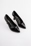 Black patent leather stiletto heels women's high heels 9 cm heel height 2024 - 7