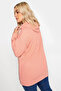 Long Sleeve Sequined Large Size Sweatshirt - Lace Up Hoodie303234 - 5