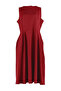 Bordo A-Line Dokuma Cep Detaylı Elbise TBBSS22EL1598 - 5