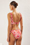 Şal Desen Nakışlı Regular Normal Bel Bikini Altı TBESS23BA00232 - 4