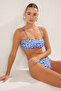 Etnik Desenli Straplez Kaplı Bikini Üstü TBESS24BU00128 - 2