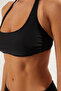 Siyah Bralette Kaplı Bikini Üstü TBESS25BU00041 - 5