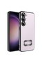 Samsung S23 - Case with Camera Protection and Logo Displaying Omega Cover - T31178 - Lilac - 7