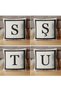 Letter Cushion Cover - Letter Y - Gift Decorative Cushion Cover 43 X 43 cm Cream-Black - 7