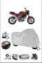 Aprilia Shiver900 Rear Bag Lock Compatible Waterproof Motorcycle Tent-Gray