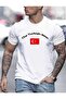 The Turkish Team Printed Turkey Oversize Casual Boyfriend T-Shirt Men - 3