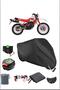 أسود YAMAHA XT 350 قفل خلفي متوافق مع القماش المشمع المقاوم للماء (دراجة نارية)