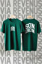 Son of Iron Front and Back Printed Crew Neck Wide Fit Unisex Tshirt