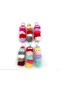 Furry Plush Colorful Caterpillar Keychain 1Pcs - 2