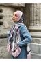 Rose Pattern Bamboo Shawl - 3