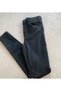 High Waist Ultra Stretchy Recovery Non-Fading Black Skinny Jeans - 3